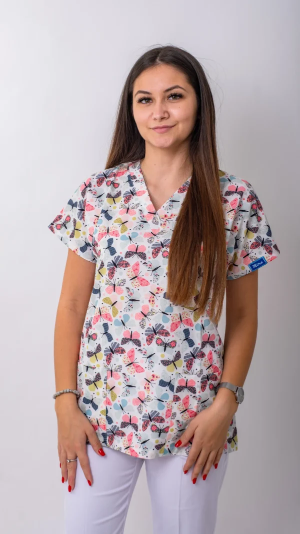Print ženska bluza - Leptirići my medical house