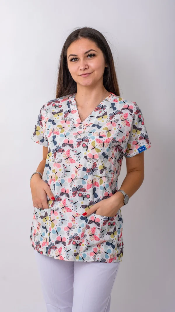 Print ženska bluza - Leptirići my medical house