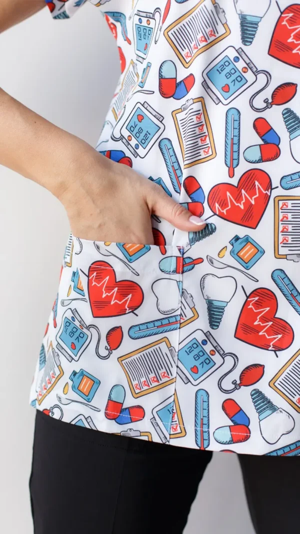 Print ženska bluza - Medical bijela my medical house
