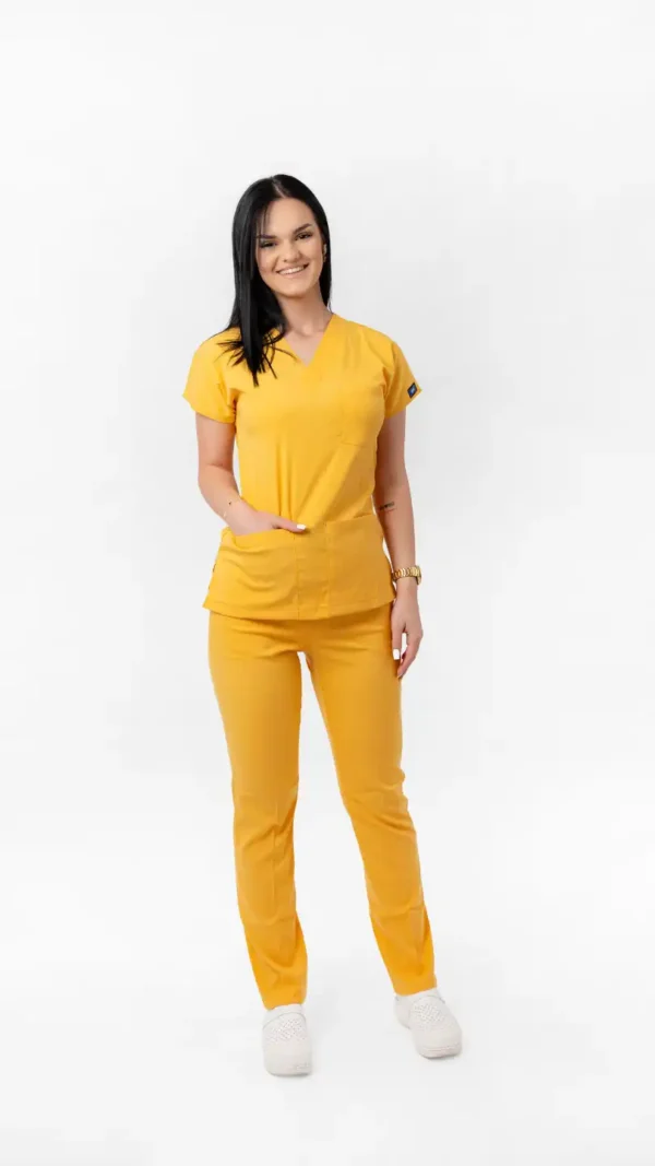 Wio medicinske uniforme ženske pantalone - zuta
